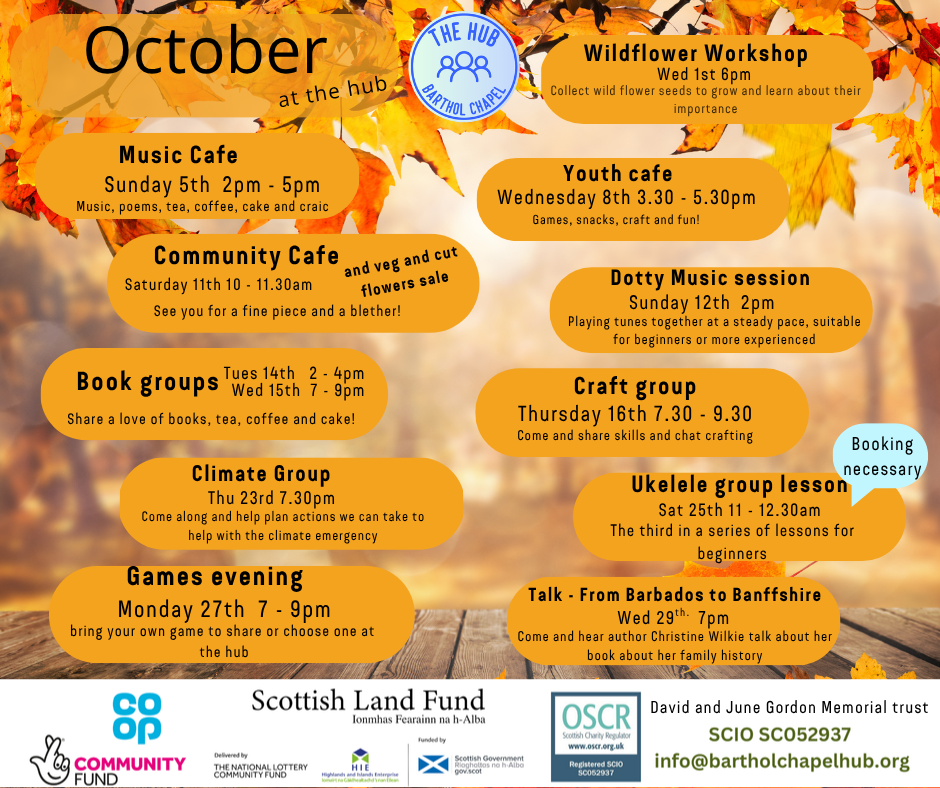 October calendar October calendar